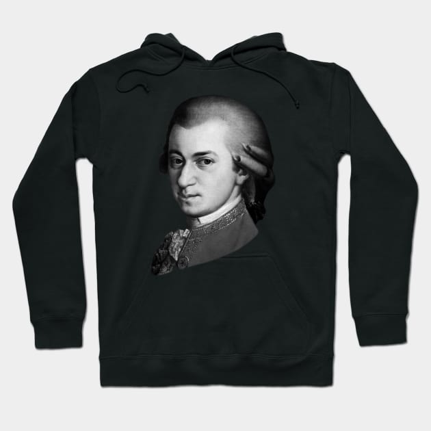 Wolfgang Amadeus Mozart Hoodie by TheMusicophile